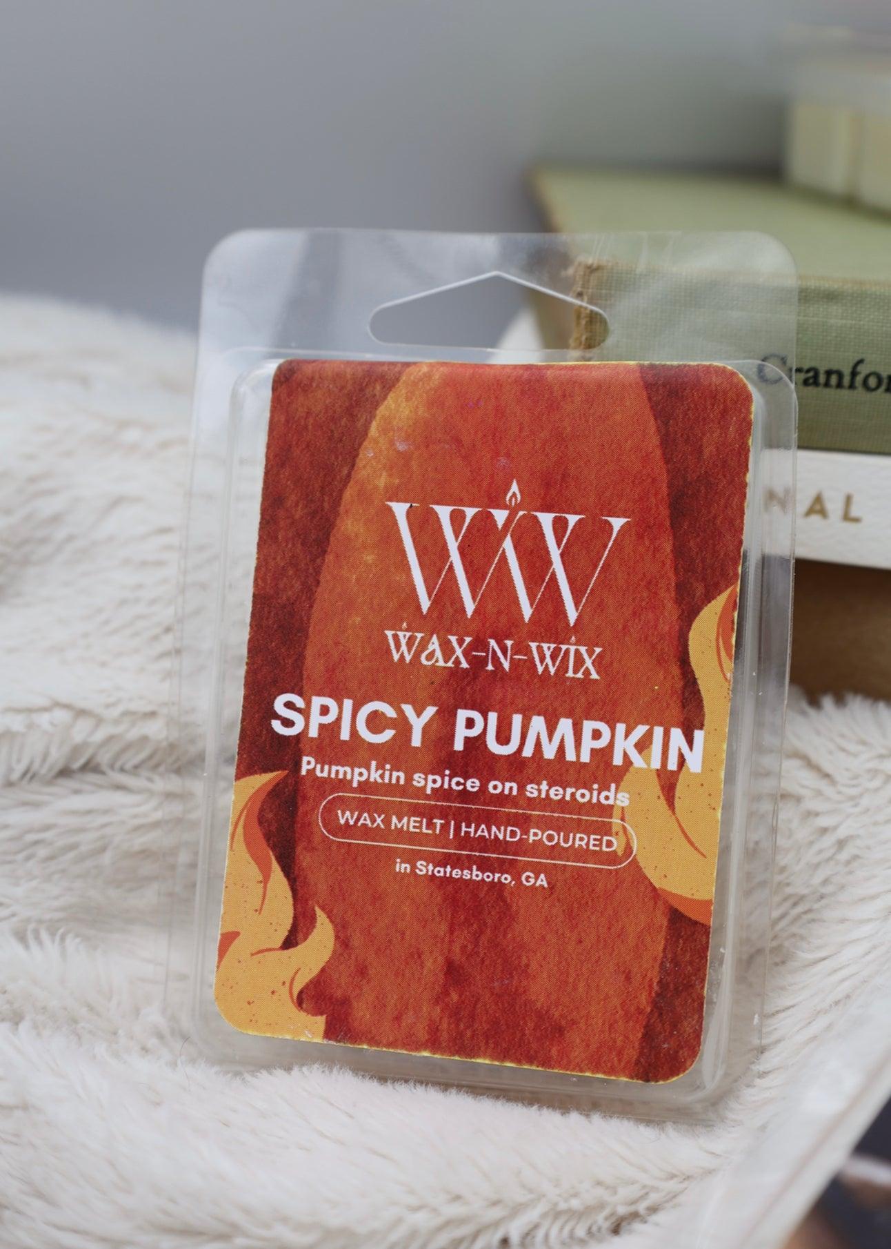 Spicy Pumpkin | Non-toxic 100% Soy Wax Melt | Handmade Fall Scent