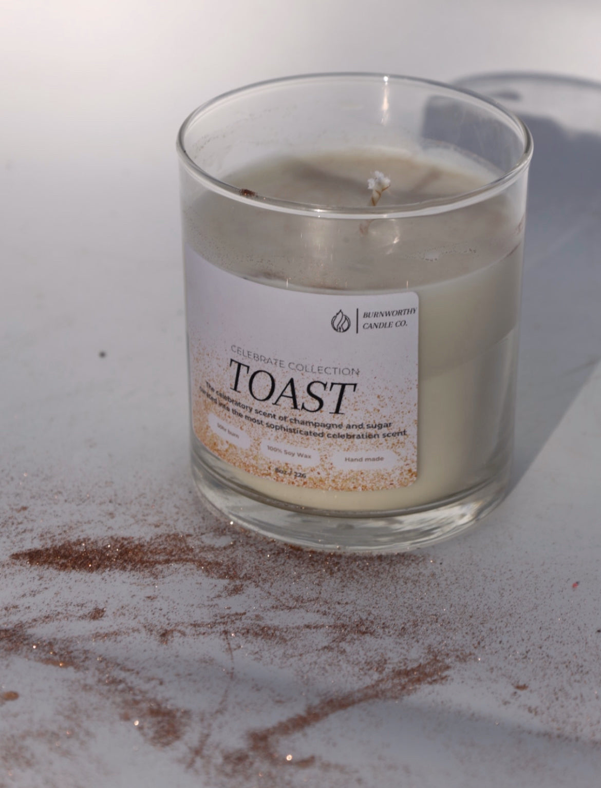 Cinnamon Sugar Toast, Soy Wax Wooden Wick Candle 