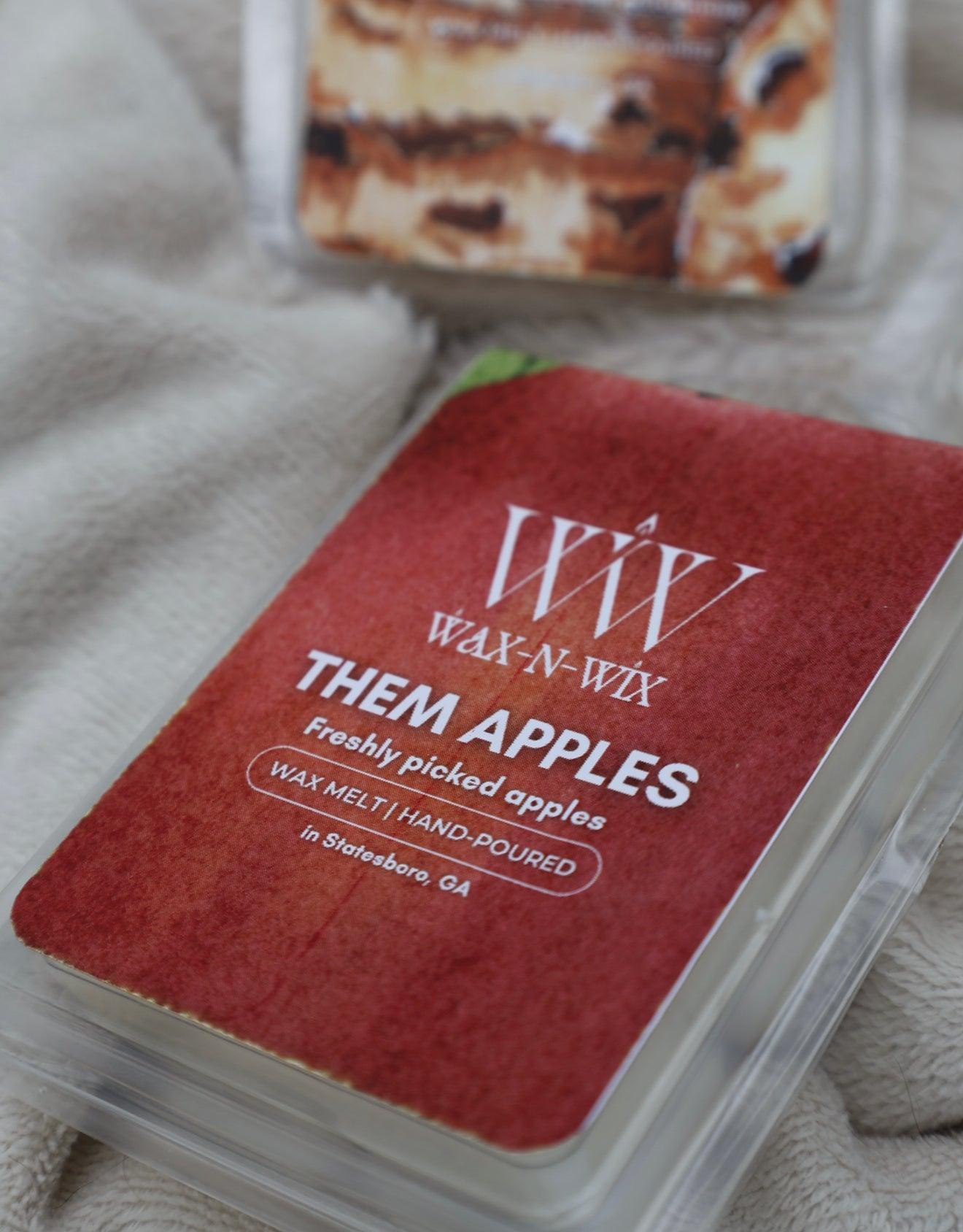 Them Apples | Non-toxic 100% Soy Wax Melt | Handmade Fall Scent
