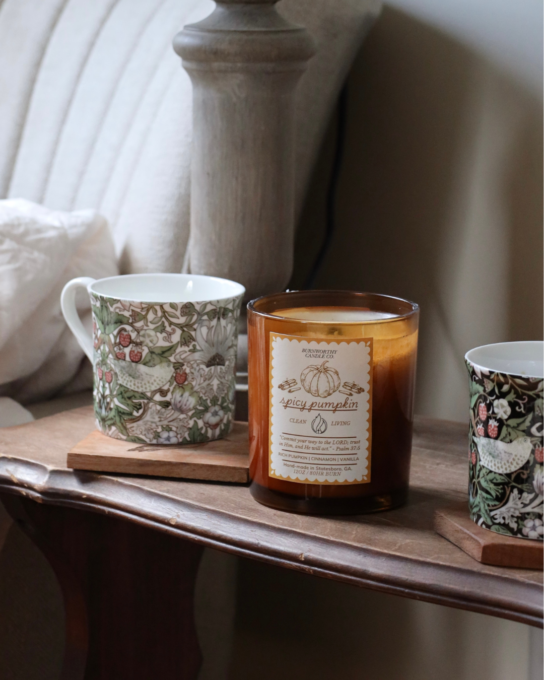 Spicy Pumpkin | 12oz Handcrafted Soy Candle