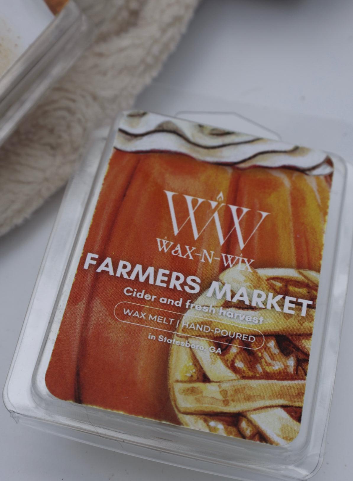 Farmers’ Market | Non-toxic 100% Soy Wax Melt | Handmade Fall Scent