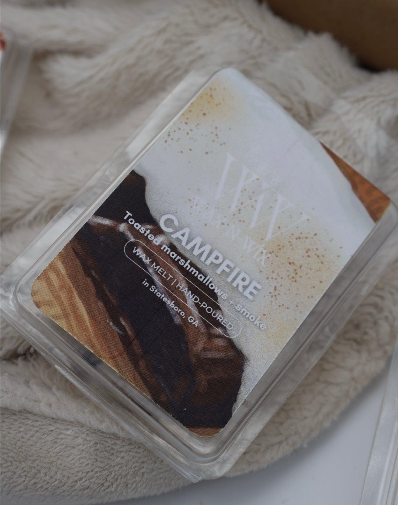 Campfire | Non-toxic 100% Soy Wax Melt | Handmade Fall Scent