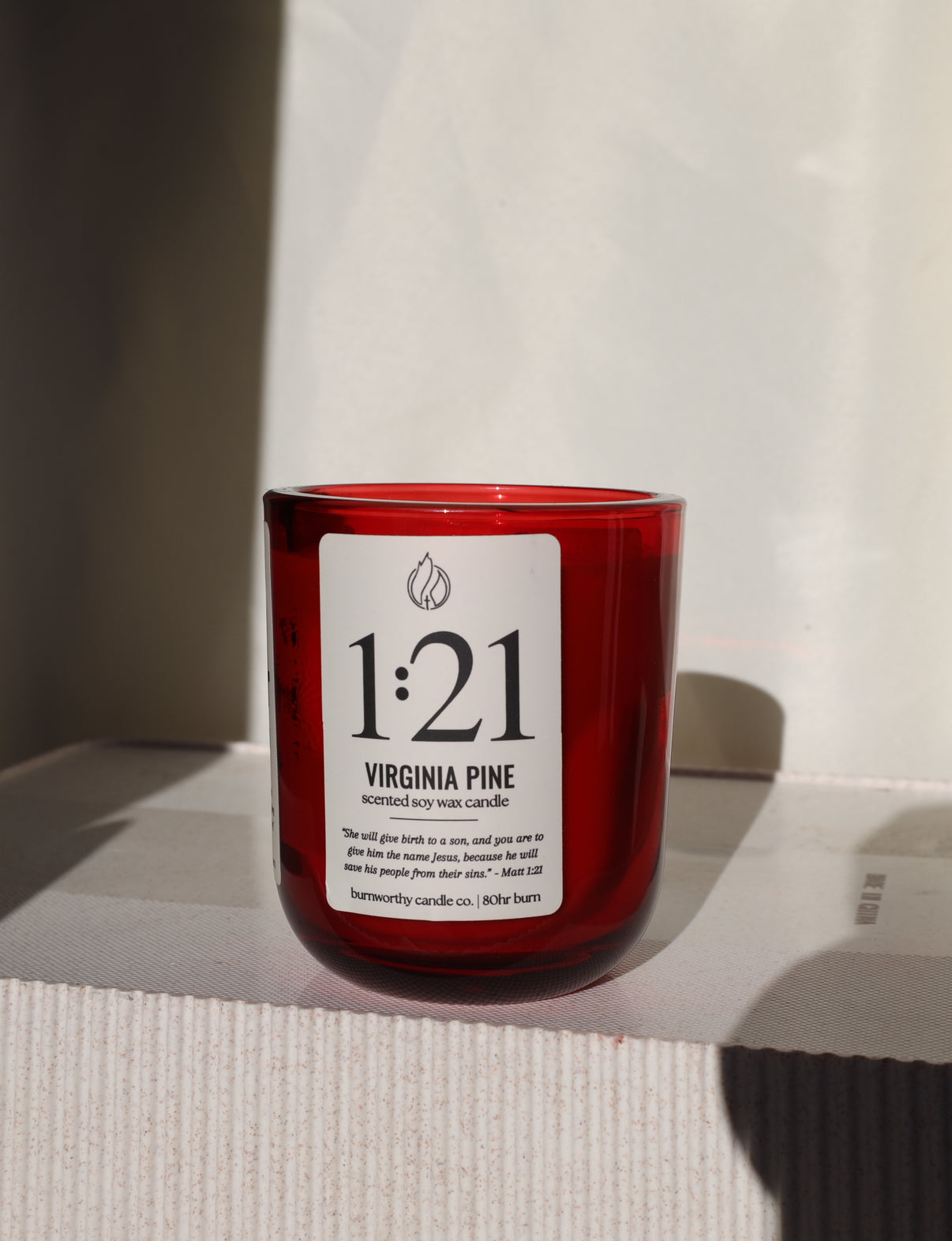 Virginia Pine Soy Candle | 80hr Burn