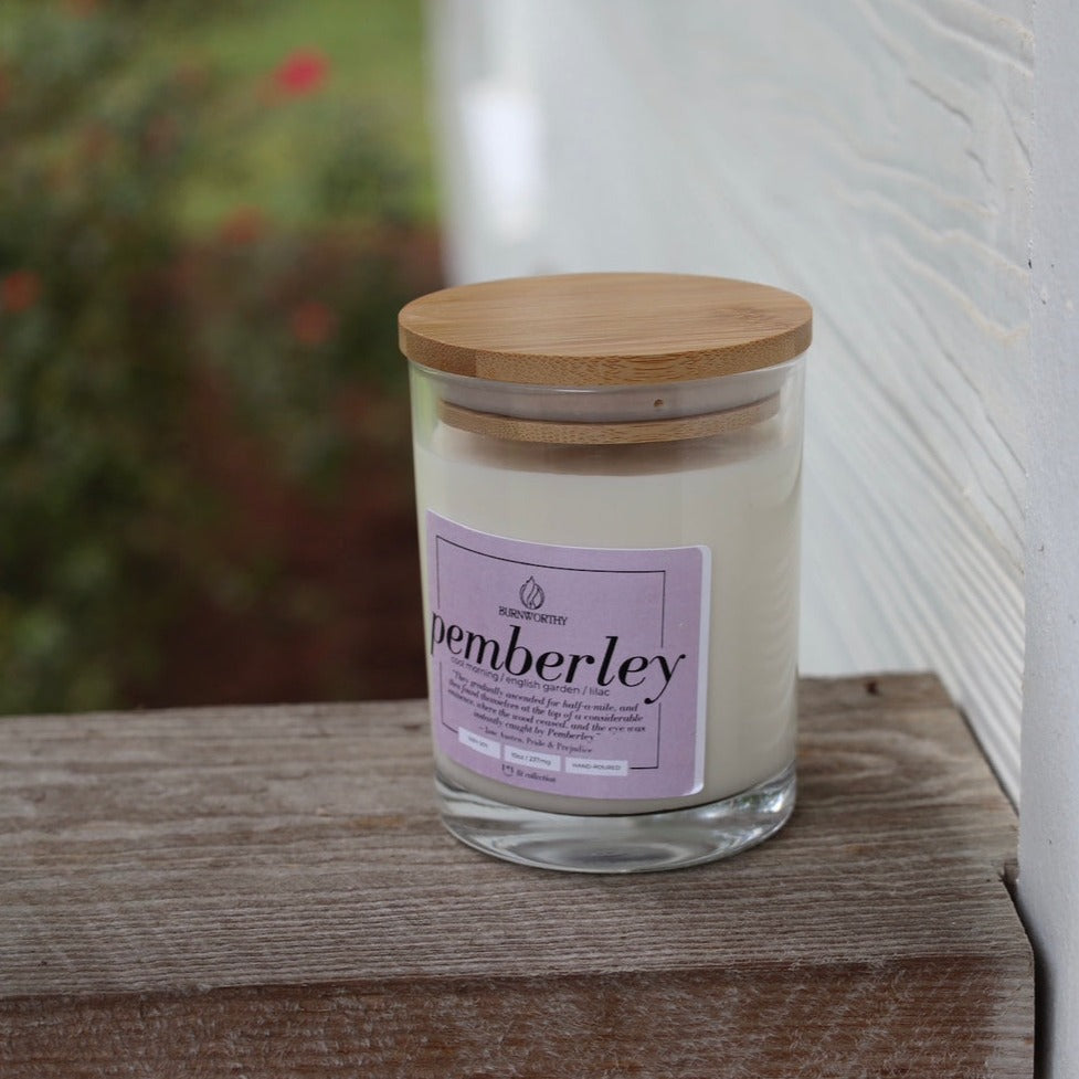 Pemberley | Non-toxic 100% Soy Wax Candles | LIT Collection