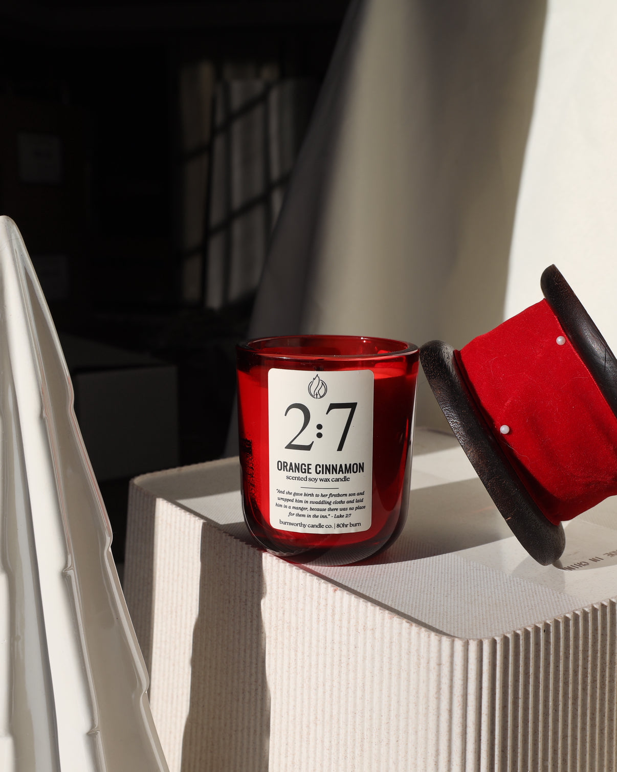 Orange Cinnamon Soy Candle | 80hr Burn