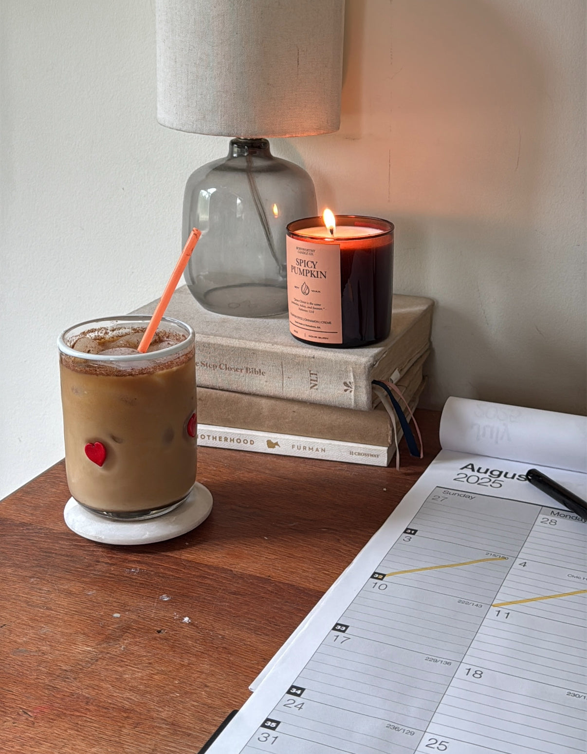 Spicy Pumpkin 8oz Soy Candle | 60hr Burn