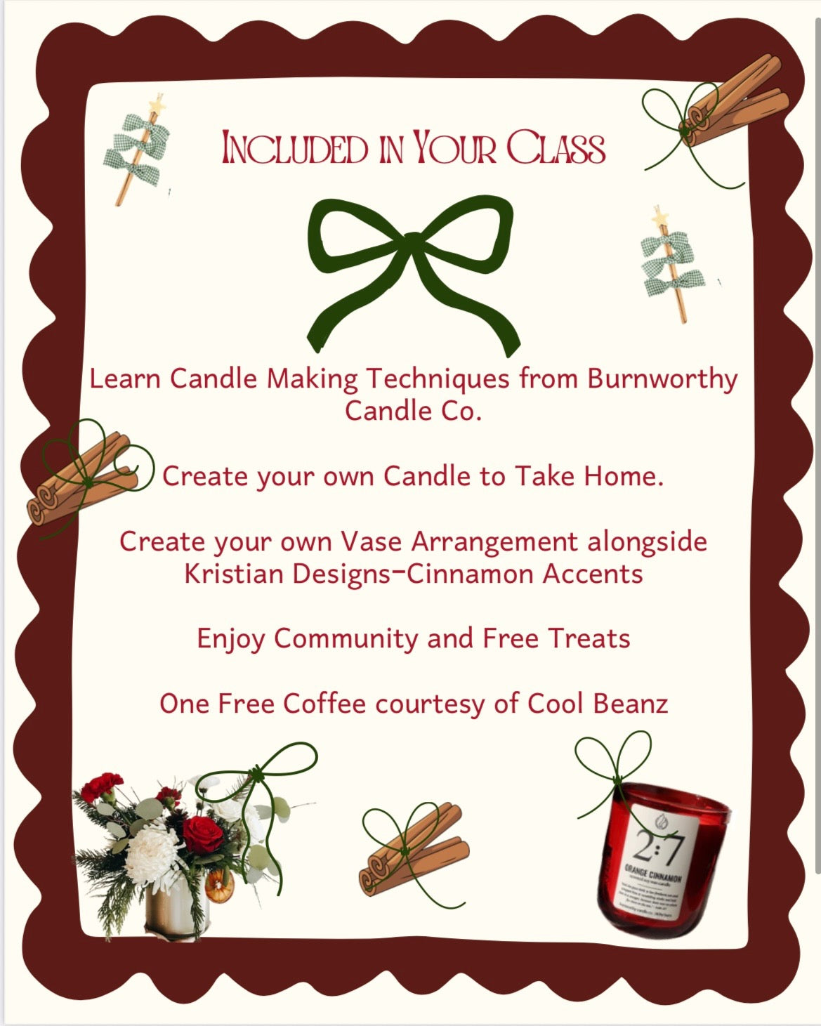 Burnworthy x Kristain Designs Christmas Masterclass