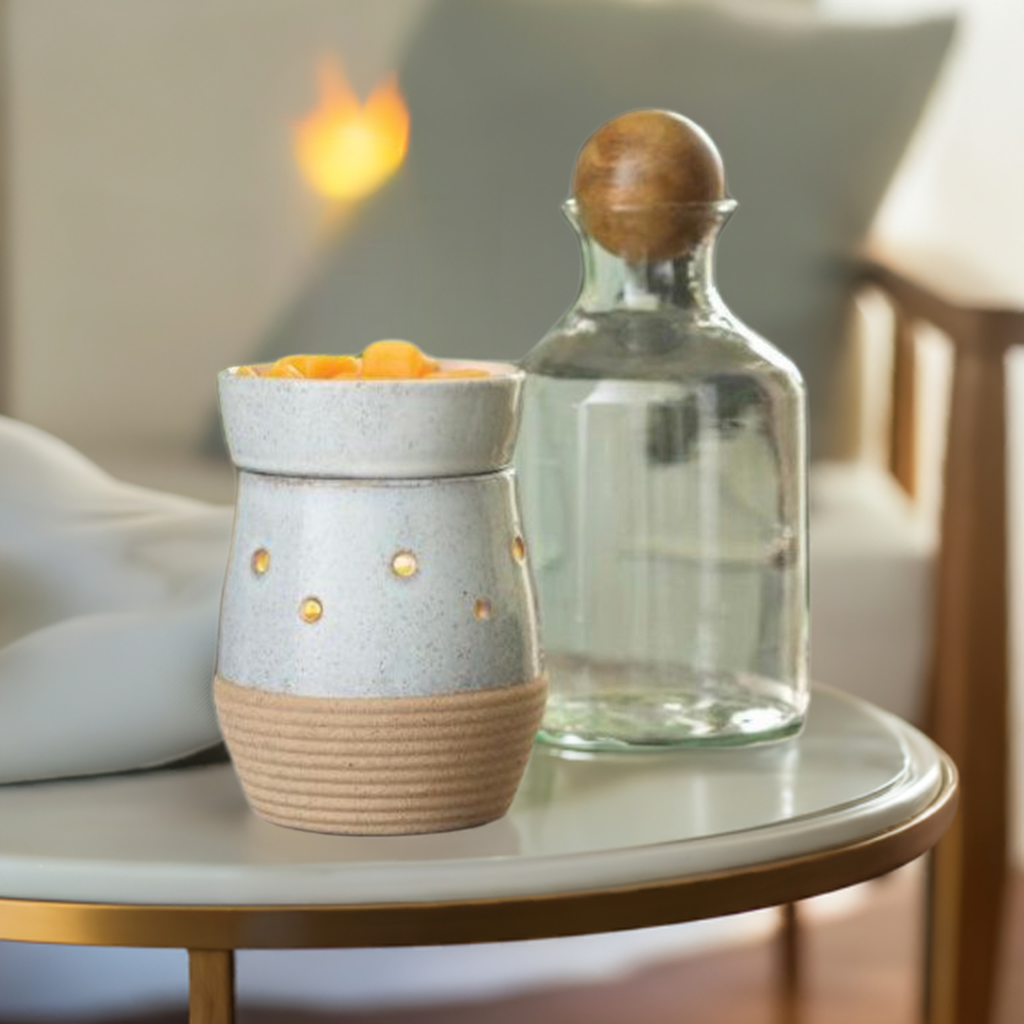 Rustic White Wax Melter