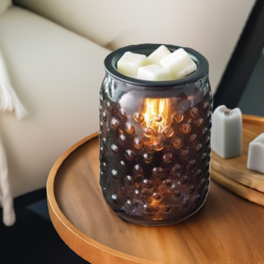 Smokey Hobnail Wax Warmer