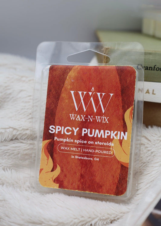 Spicy Pumpkin | Non-toxic 100% Soy Wax Melt | Handmade Fall Scent - BURNWORTHY CANDLE CO.
