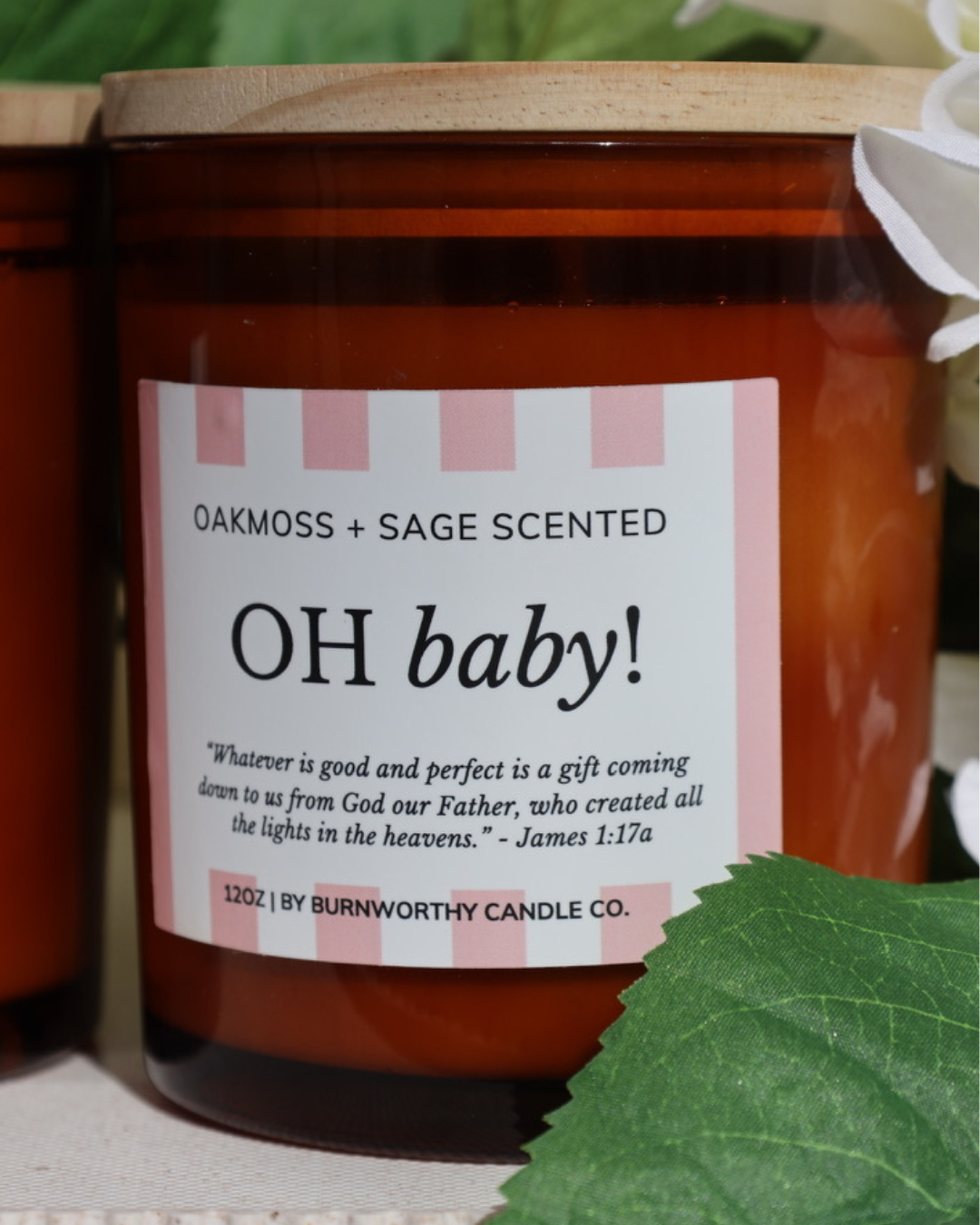 Oh Baby! - Pink 12oz Candle