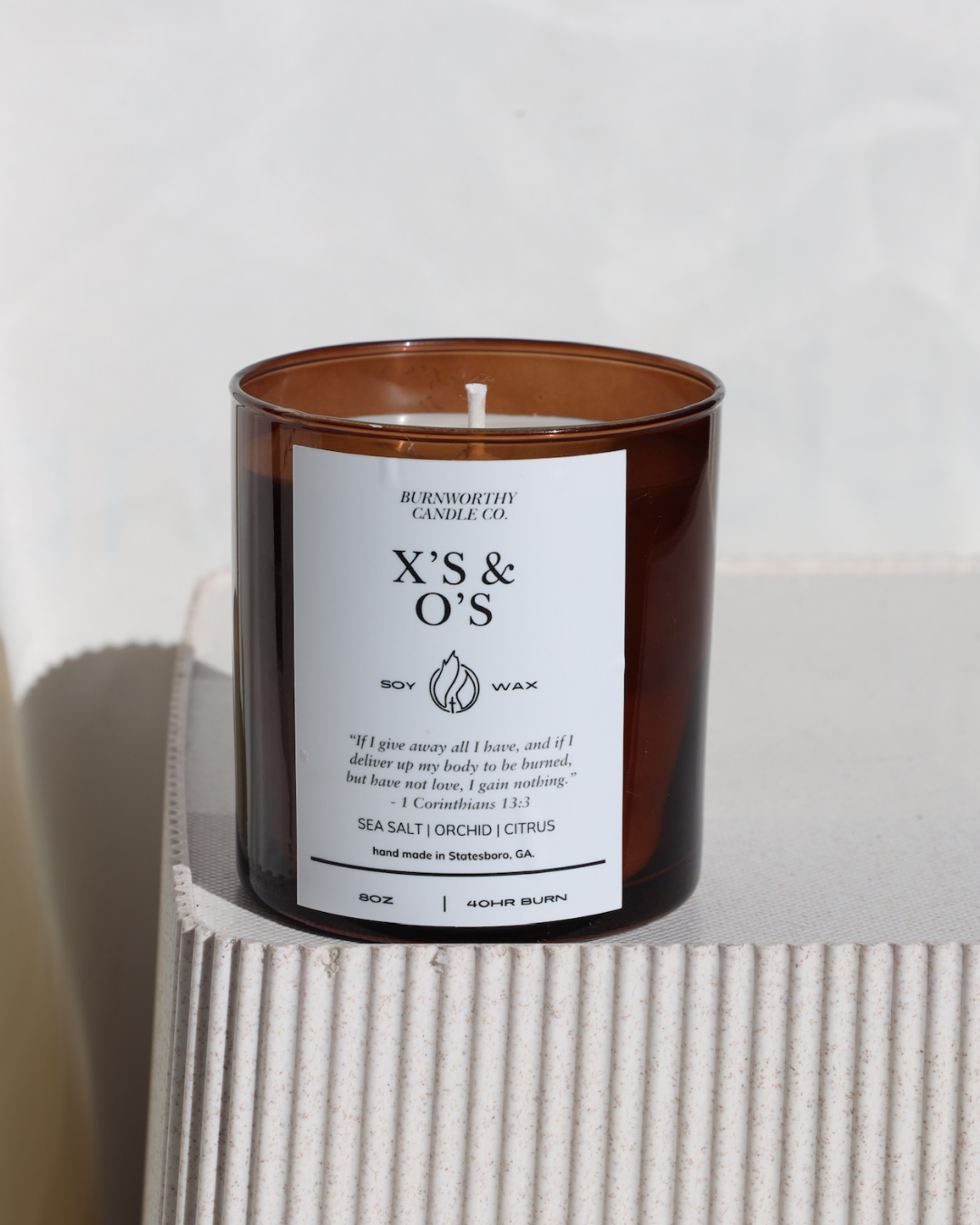 Xs & Os 8oz Soy Candle | 60hr Burn