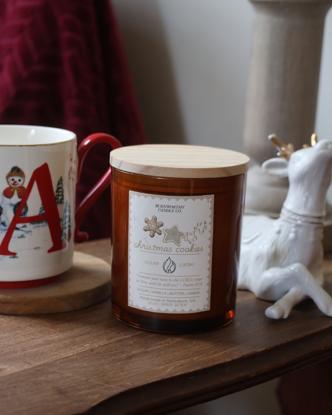 Christmas Cookies | 12oz Handcrafted Soy Candle
