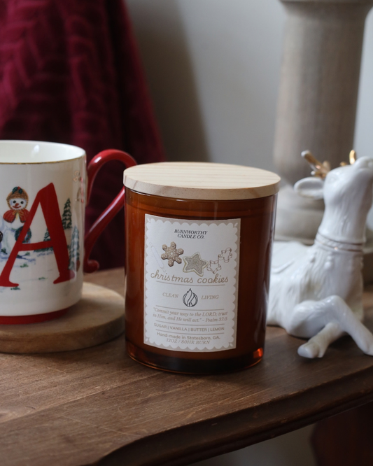 Christmas Cookies | 12oz Handcrafted Soy Candle