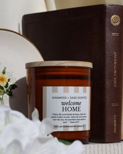 Welcome Home 12oz Candle