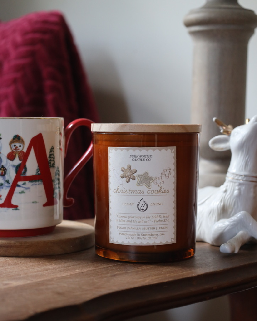 Christmas Cookies | 12oz Handcrafted Soy Candle