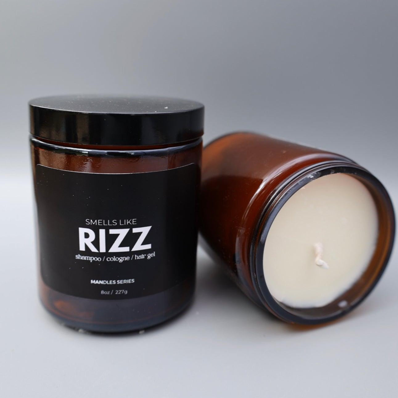 Rizz 100% Soy Wax Candle Mandle Series - BURNWORTHY CANDLE CO.