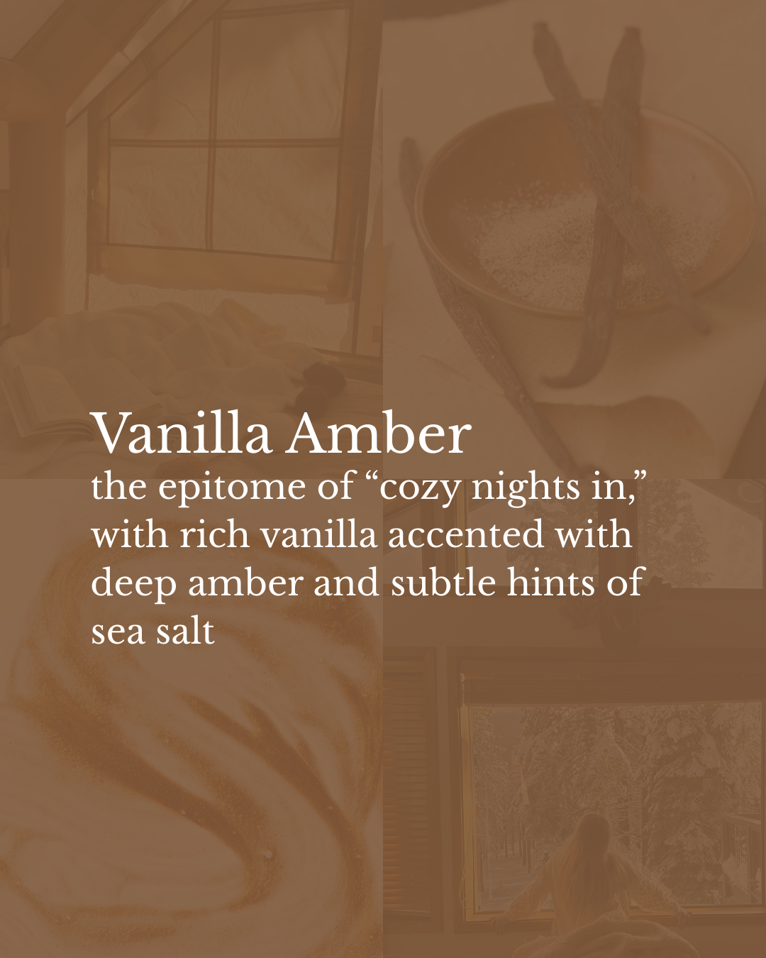 Vanilla Amber 12oz Candle