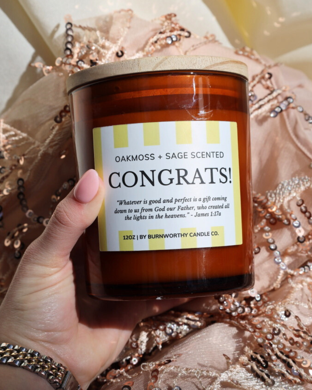 Congrats! 12oz Candle