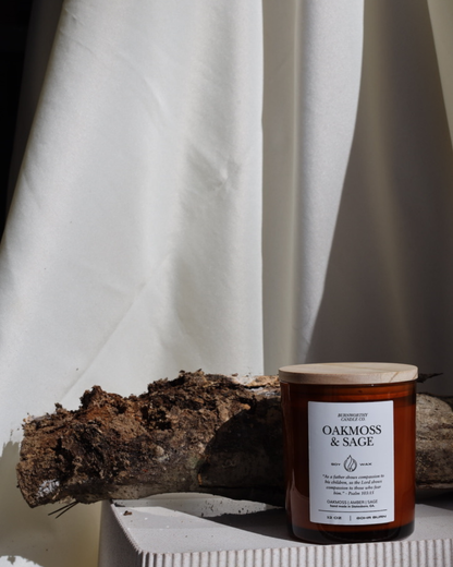 Oakmoss & Sage 12oz Candle
