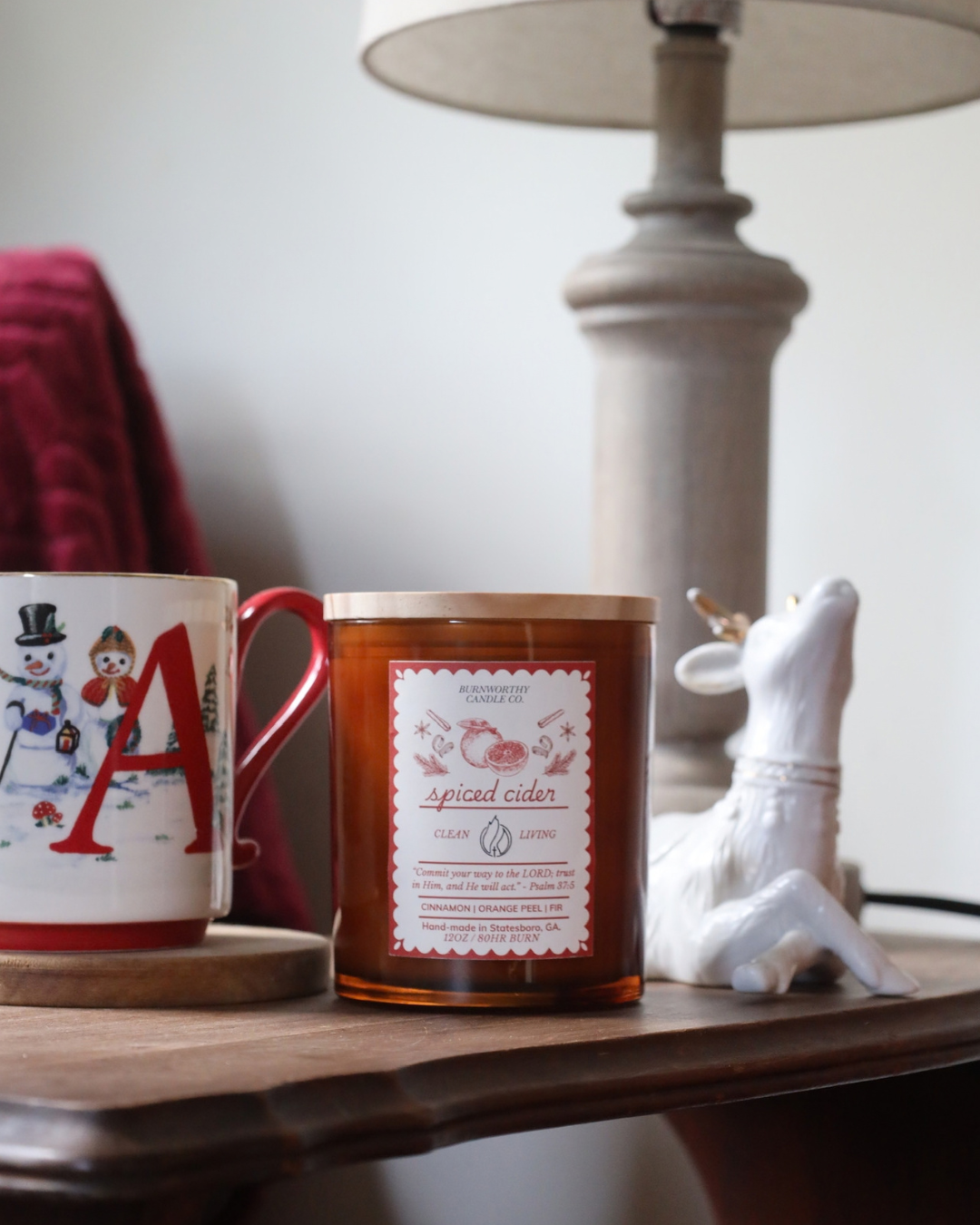 Spiced Cider | 12oz Handcrafted Soy Candle