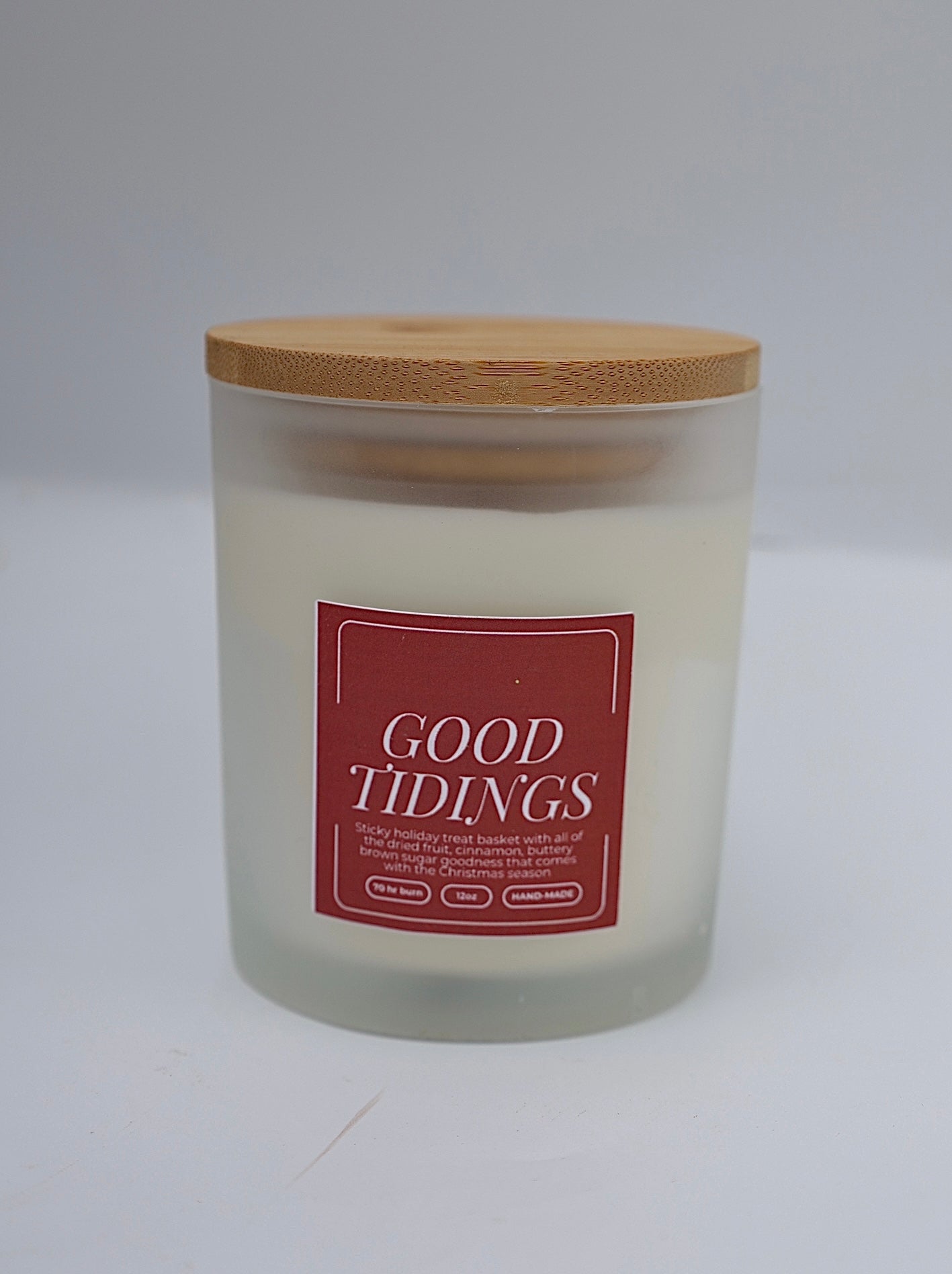 Good Tidings | Non-toxic 100% Soy Wax Candle | Handmade Holiday Scent - BURNWORTHY CANDLE CO.