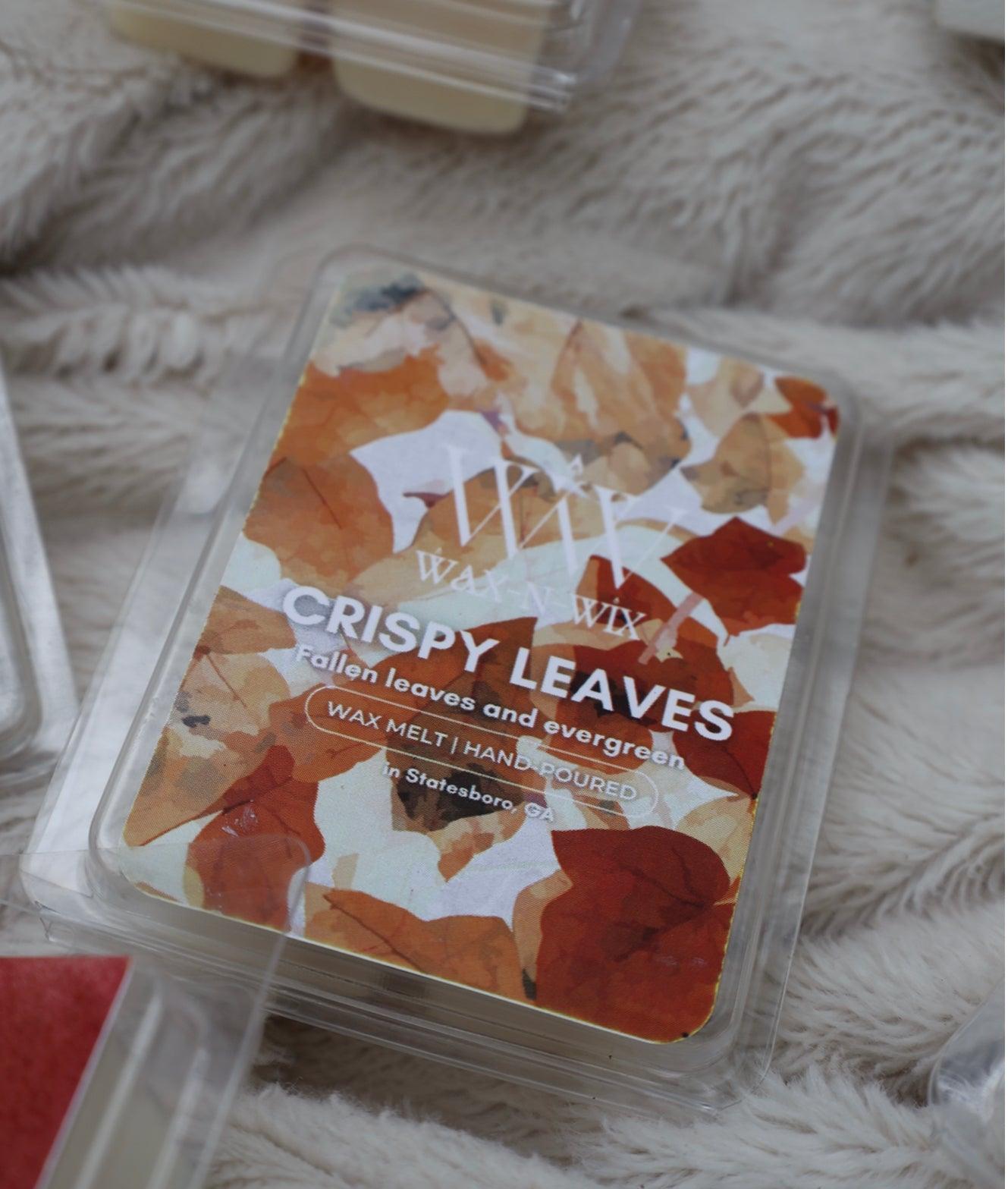 Crispy Leaves | Non-toxic 100% Soy Wax Melt | Handmade Fall Scent - BURNWORTHY CANDLE CO.