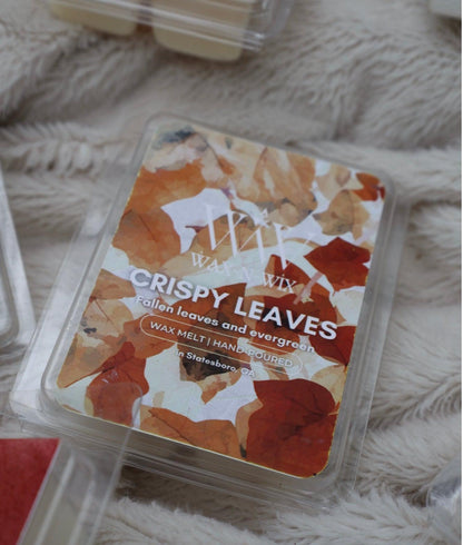 Crispy Leaves | Non-toxic 100% Soy Wax Melt | Handmade Fall Scent - BURNWORTHY CANDLE CO.