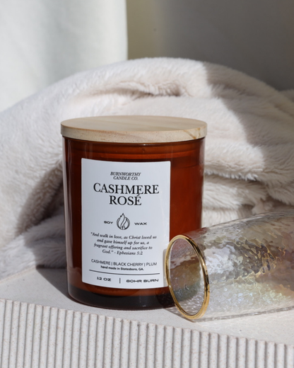 Cashmere Rosé 12oz Candle