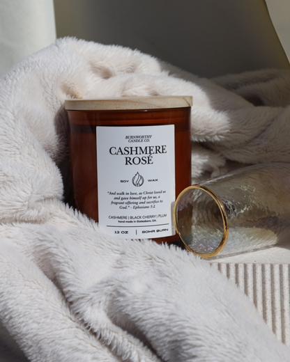 Cashmere Rosé 12oz Candle
