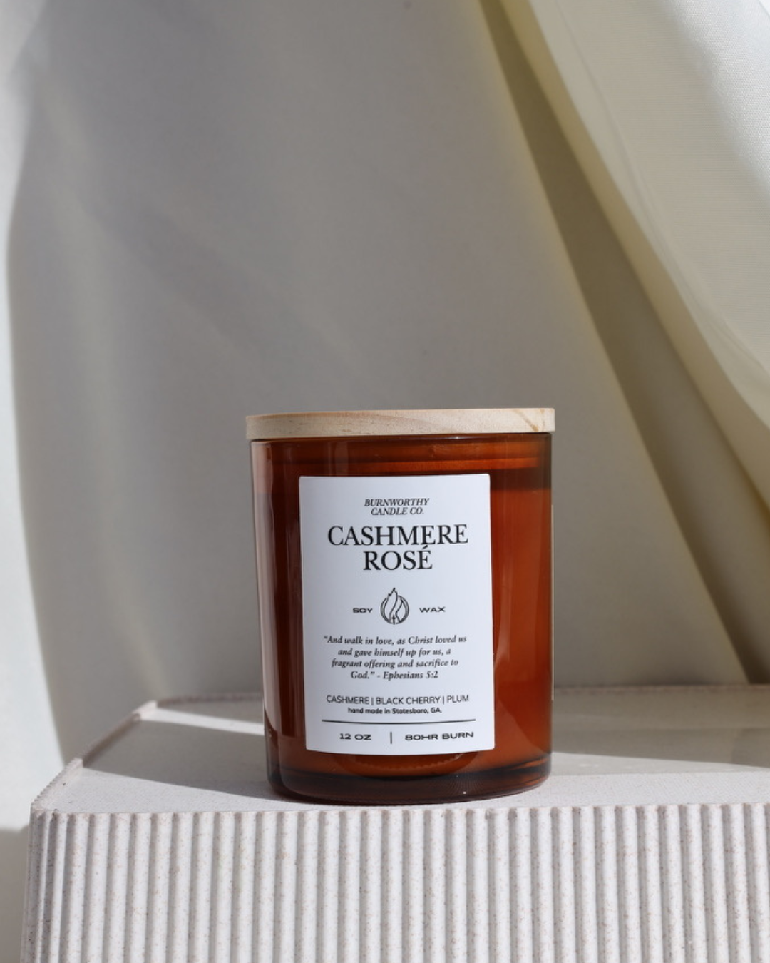 Cashmere Rosé 12oz Candle
