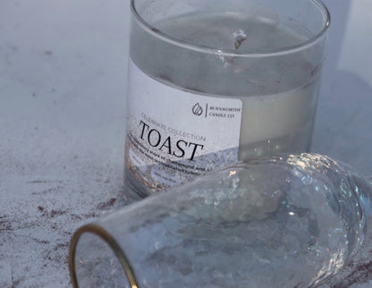 Toast | 100% Soy Wax Candle | Celebration Collection - BURNWORTHY CANDLE CO.