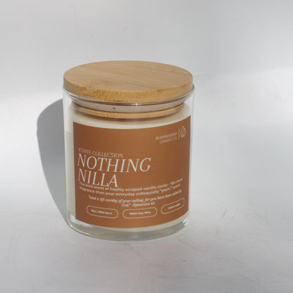 Nothing Vanilla | Eph 4:1 | USA Made Soy Wax Candle - BURNWORTHY CANDLE CO.