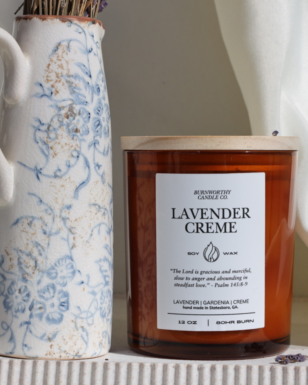 Lavender Creme 12oz Candle