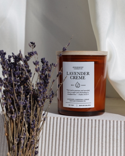 Lavender Creme 12oz Candle