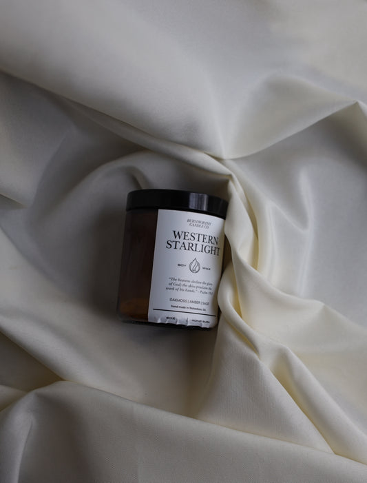 Western Starlight Soy Candle | Compact