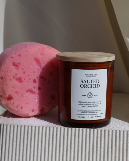 Salted Orchid 12oz Candle