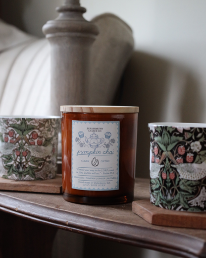 Pumpkin Chai | 12oz Handcrafted Soy Candle