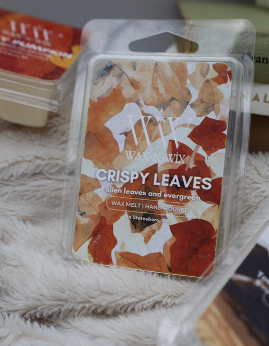 Crispy Leaves | Non-toxic 100% Soy Wax Melt | Handmade Fall Scent - BURNWORTHY CANDLE CO.