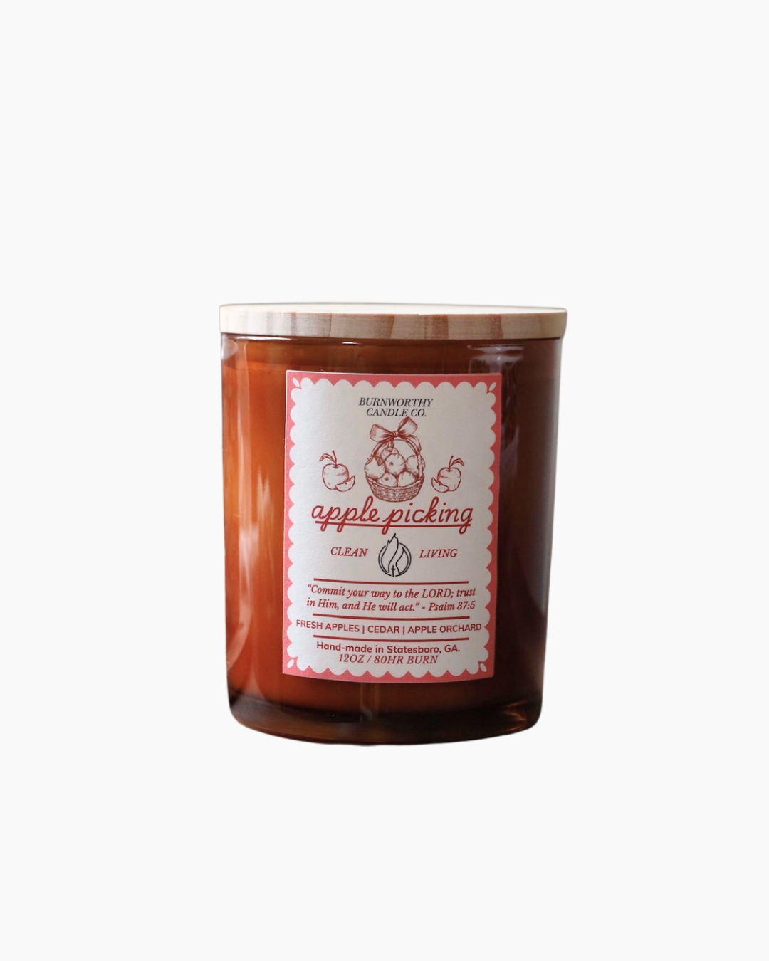 Apple Picking | 12oz Handcrafted Soy Candle