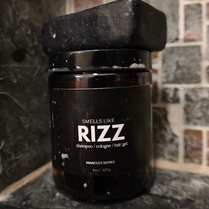 Rizz 100% Soy Wax Candle Mandle Series - BURNWORTHY CANDLE CO.