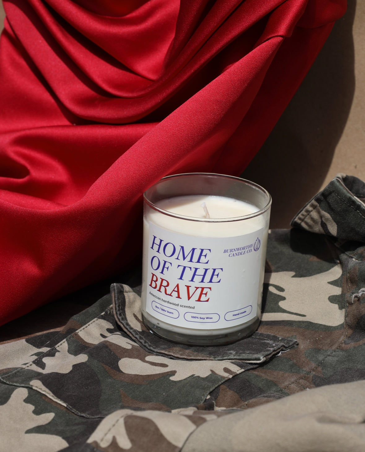 Home of the Brave | 100% U.S. Soy Wax Candle