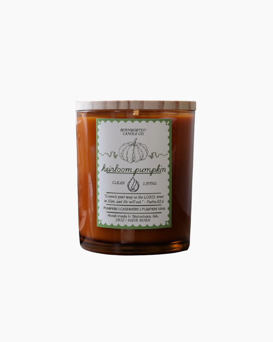 Heirloom Pumpkin | 12oz Handcrafted Soy Candle