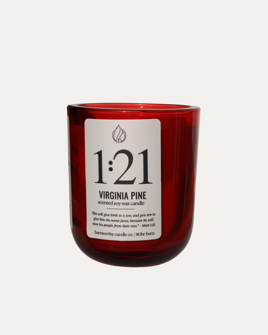 Virginia Pine Soy Candle | 80hr Burn