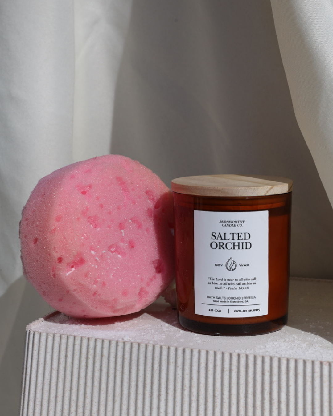 Salted Orchid 12oz Candle