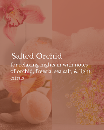 Salted Orchid 12oz Candle