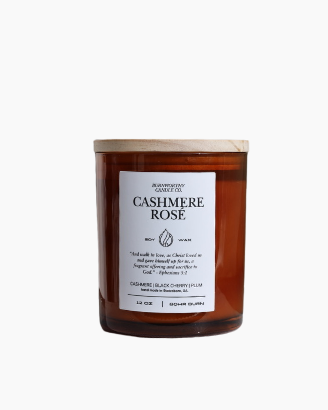 Cashmere Rosé 12oz Candle