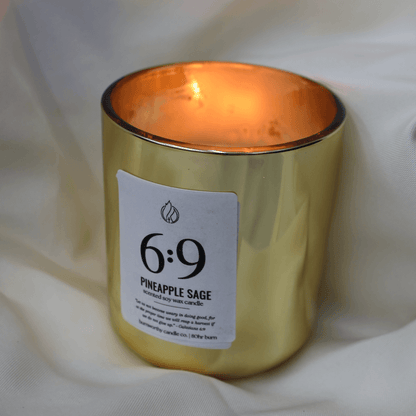 Pineapple Sage | Galatians 6:9 Soy Wax Candle - BURNWORTHY CANDLE CO.