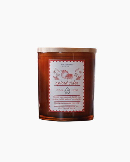 Spiced Cider | 12oz Handcrafted Soy Candle