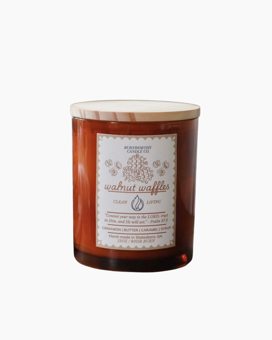 Walnut Waffles | 12oz Handcrafted Soy Candle